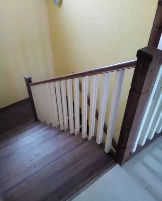 Отделка бетонной лестницы район Некрасовка